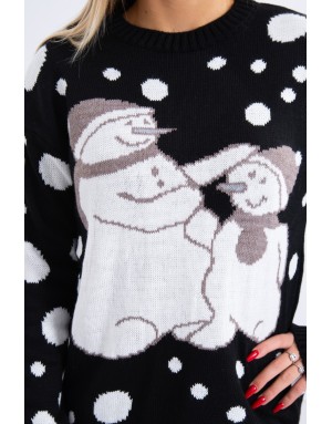 Moteriškas kalėdinis megztinis