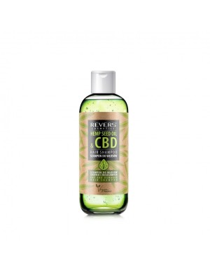 Plaukų šampūnas su natūraliu CBD kanapių aliejumi