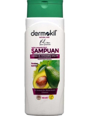 DERMOKIL veganiškas avokado ekstrakto šampūnas