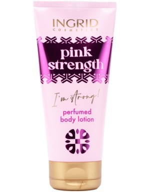 INGRID Pink Strength parfumuotas kūno balzamas 200ml - Kūno dulksna 75ml